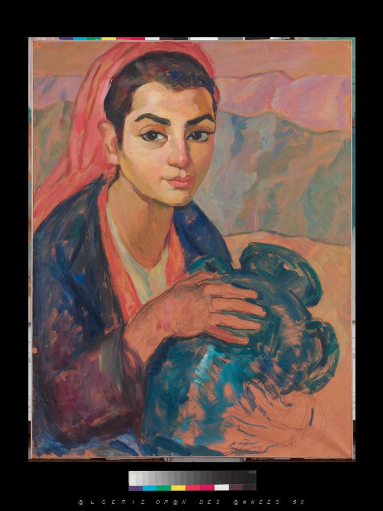 AUGUSTIN FERRANDO 1880-1957 Ferrando-009(etude) Cherifa.jpg -  